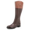 Franco Sarto Women's Chip Riding Boots Brown/Banana Bread Leathe