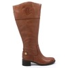 Franco Sarto Women's Chip Wide Calf Riding Boots Banana Bread Le