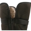 Wonderlust Gabrielle Wide Calf Water proof Fur Boots Dk Brown