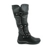 Wonderlust Gabrielle Wide Calf Water proof Fur Boots Black