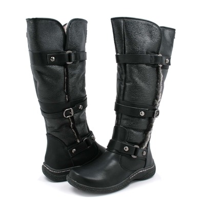 Wonderlust Gabrielle Wide Calf Water proof Fur Boots Black - $89.99 ...