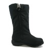 Toe Warmers Women's Janet Faux-Fur Boots Black