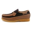 British Collection Power Old School Slip On Brown/Tan Shoes