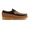 British Collection Power Old School Slip On Brown/Tan Shoes