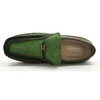 British Collection Power Old School Slip On Green/Brown Shoes