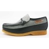 British Collection Power Old School Slip On Grey/Black Shoes