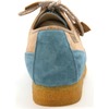 British Collection Crown-Blue/Beige Suede