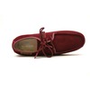 British Collection Crown-Burgundy Leather and Suede