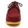 British Collection Crown-Burgundy Leather and Suede