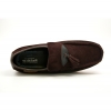 British Collection King Old School Slip On Brown Suede Shoes