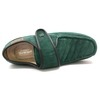 British Collection Royal Old School Slip On Green Suede Shoes