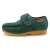 British Collection Royal Old School Slip On Green Suede Shoes