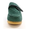 British Collection Royal Old School Slip On Green Suede Shoes