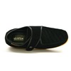 British Collection Royal Old School Slip On Black Leather Suede