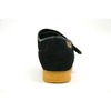 British Collection Royal Old School Slip On Black Leather Suede