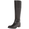 Franco Sarto Women's Corda Riding Boot Black Leather