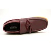 British Collection Palace-Burgundy Leather/Suede Slip-on