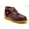 British Collection Palace-Burgundy Leather/Suede Slip-on