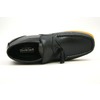 British Collection Palace-Black Leather Slip-on with tassle