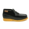 British Collection Apollo-Black and Black Leather/Suede Slip-on