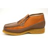 British Collection Apollo-Rust/Rust Leather/Suede Slip-on