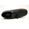 British Collection Classic-Black Leather Slip-on with Tassle