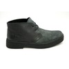 British Collection Men's Playboy Split-Toe Black/Grey Leather