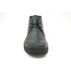 British Collection Men's Playboy Split-Toe Black/Grey Leather