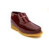 British Collection Apollo-Burgundy Leather/Suede Slip-on