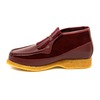 British Collection Apollo-Burgundy Leather/Suede Slip-on