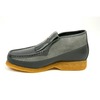 British Collection Apollo-Grey Leather/Suede Slip-on