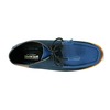 British Collection Knicks-Blue and Blue Leather/Suede Slip-on