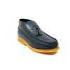 British Collection Classic-Navy Leather Slip-on with Tassle
