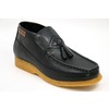 British Collection BWB-Black Leather Slip-on