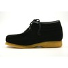 British Collection Castle Black Suede Lace Up