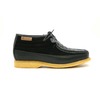 British Collection Castle Black Suede/Black Leath Lace Up