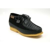 British Collection Castle Black Suede/Black Leath Lace Up