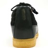 British Collection Castle Black Suede/Black Leath Lace Up