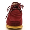 British Collection Castle-Burgundy Suede High top lace up