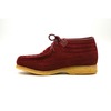 British Collection Castle-Burgundy Suede High top lace up