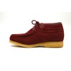 British Collection Castle-Burgundy Suede High top lace up