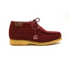 British Collection Castle-Burgundy Suede High top lace up