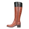 Franco Sarto Lizbeth Boot Brown/Black Leather (WIDE CALF)