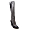 SoleMani Women's Aviva X-Slim 12"-13" Calf Black Leather Boot