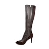 SoleMani Women's Aviva X-Slim 12"-13" Calf Brown Leather Boot