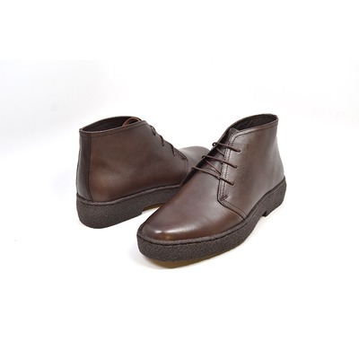 British Collection Playboy Original High Top Brown Leatherr