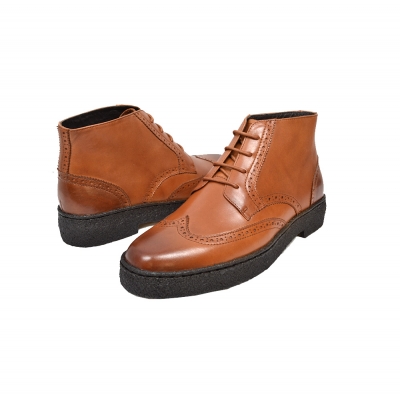 British Collection Wingtips Limited-all Cognac Leather