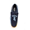 British Collection Palace-L.Blue/Navy Leather/Suede Slip-on