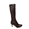 SoleMani Women's Rochelle Brown Leather 12" calf size