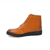 British Collection "Extreme"  Cognac Leather High Top